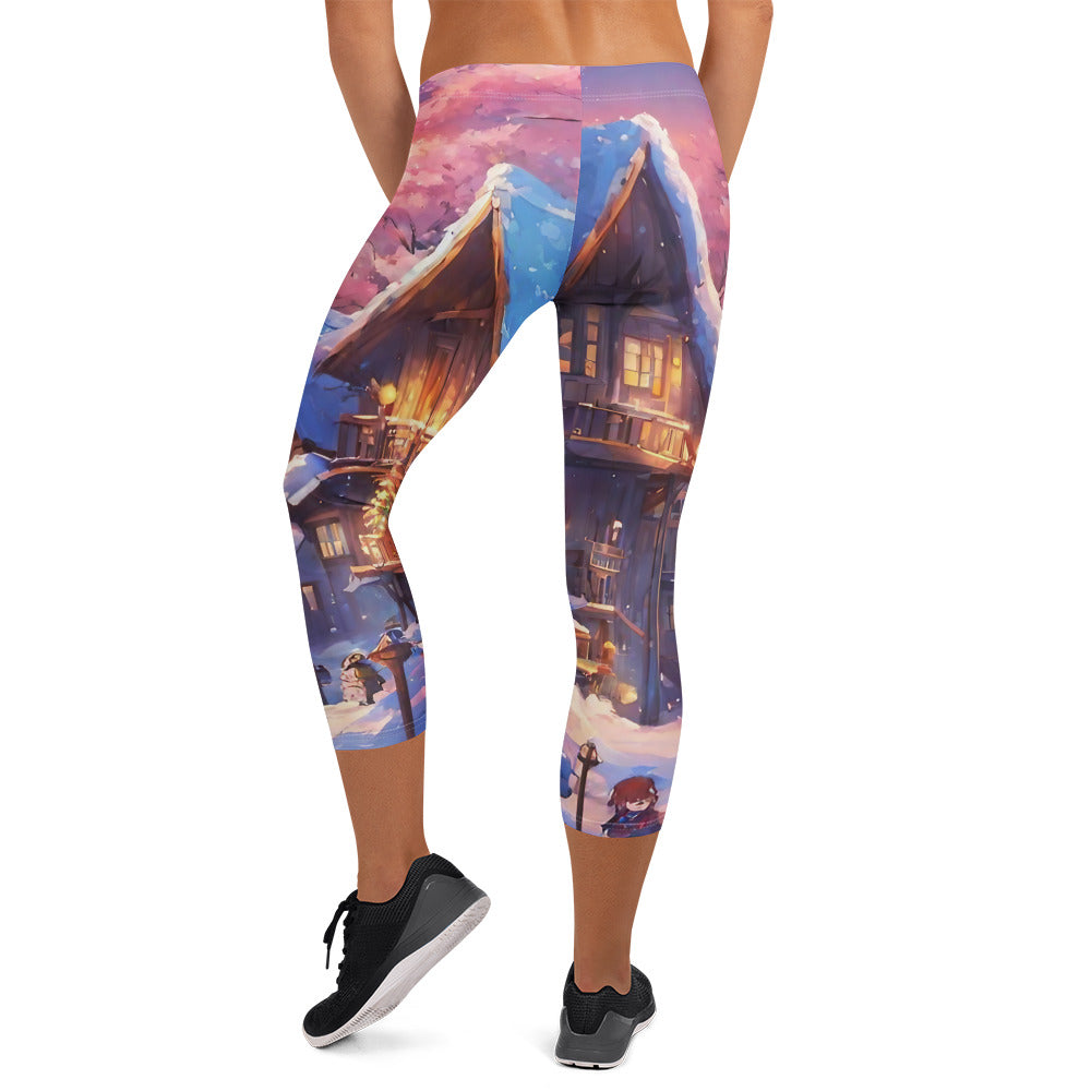 Capri Leggings - WhatUWant2Buy