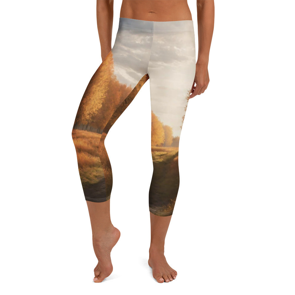 Capri Leggings - WhatUWant2Buy