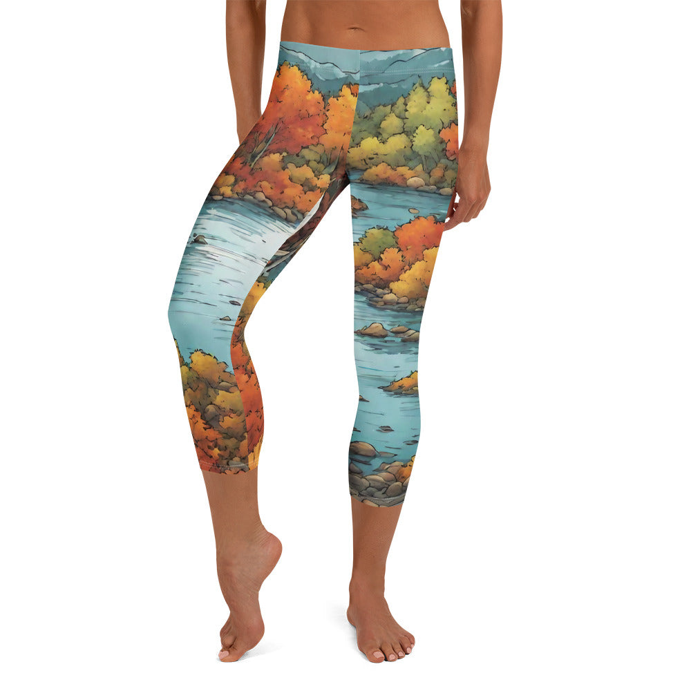 Capri Leggings - WhatUWant2Buy