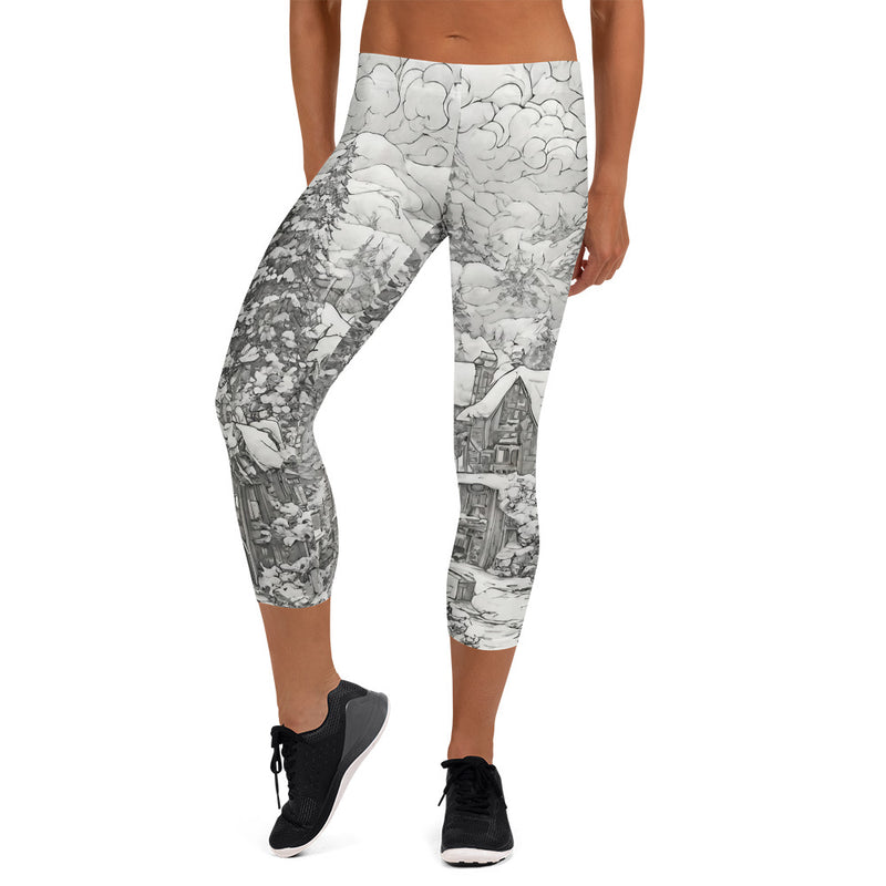 Capri Leggings - WhatUWant2Buy