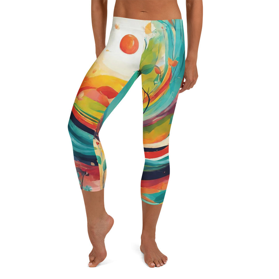 Capri Leggings - WhatUWant2Buy