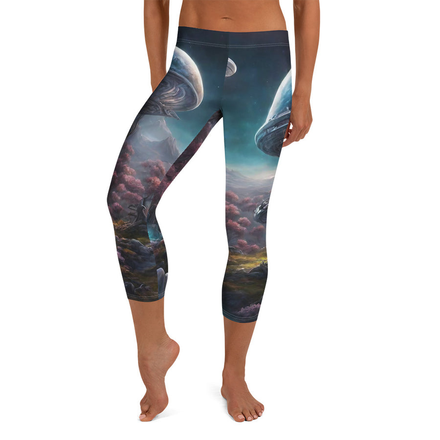 Capri Leggings - WhatUWant2Buy