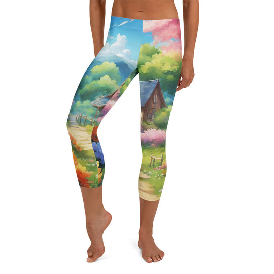 Capri Leggings - WhatUWant2Buy