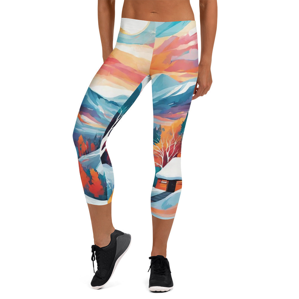 Capri Leggings - WhatUWant2Buy
