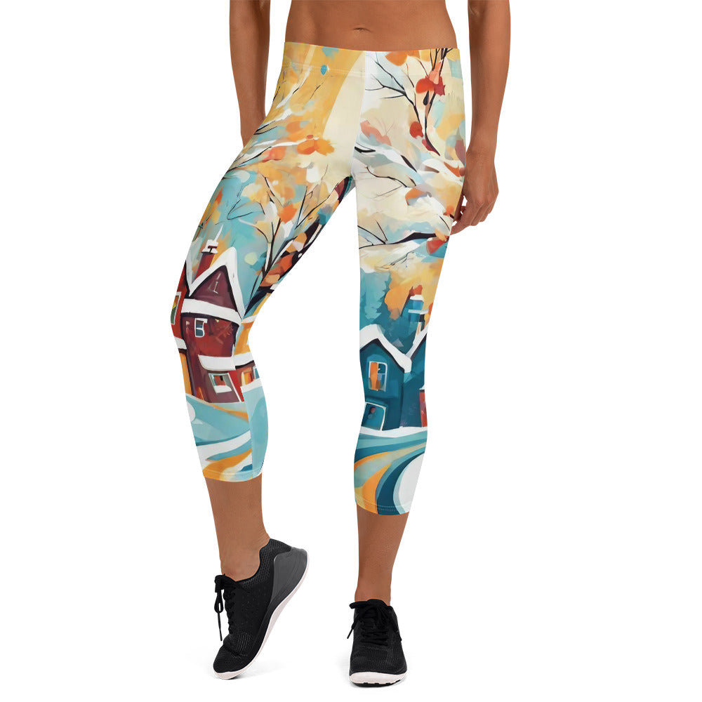 Capri Leggings - WhatUWant2Buy