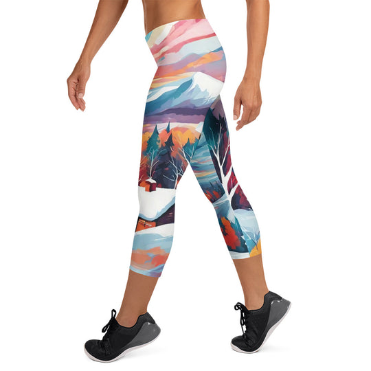 Capri Leggings - WhatUWant2Buy
