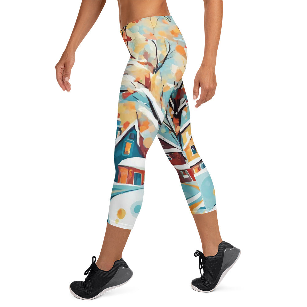 Capri Leggings - WhatUWant2Buy