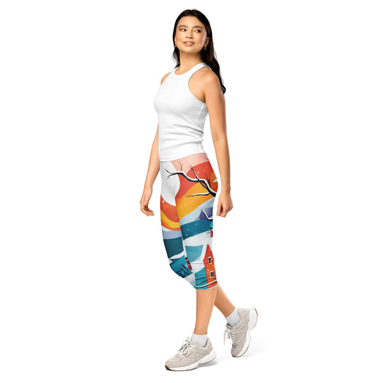 Capri Leggings - WhatUWant2Buy
