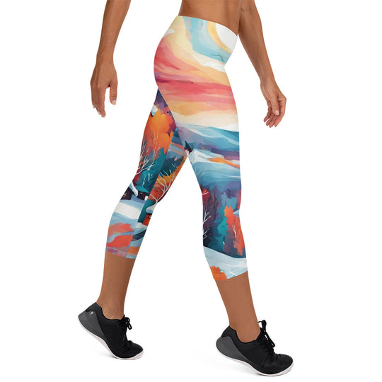 Capri Leggings - WhatUWant2Buy