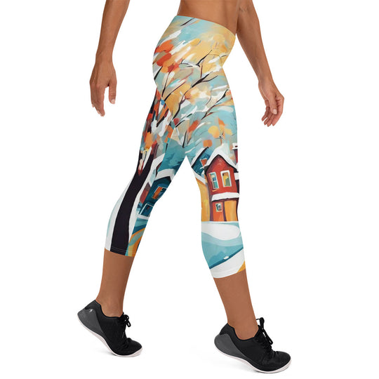 Capri Leggings - WhatUWant2Buy