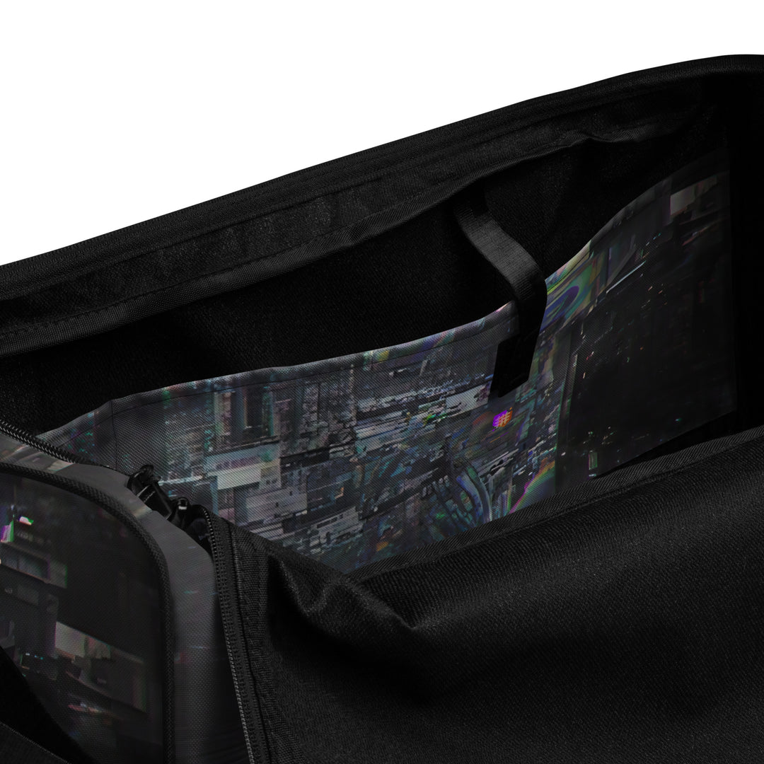 Glitchwear Duffle Bag, Everyday AI-Designed 0, view 9