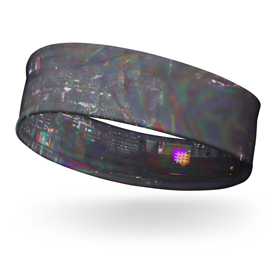 Glitchwear Headband, AI Signature Style AI-Designed 8, main view