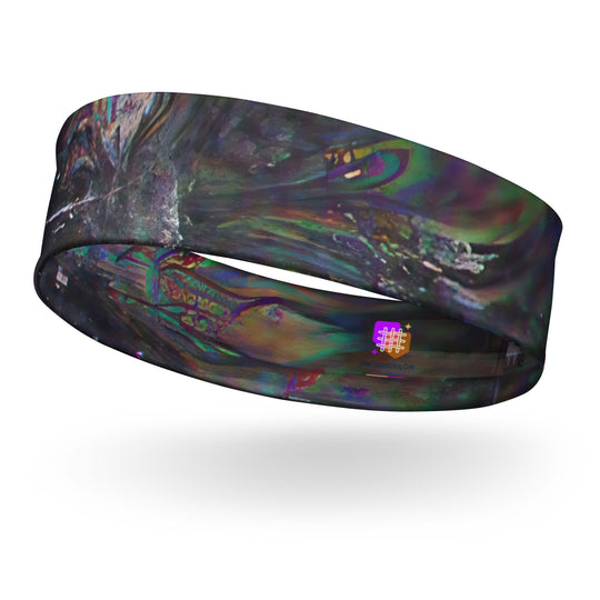 Glitchwear Headband, AI Signature Style AI-Designed 9, main view