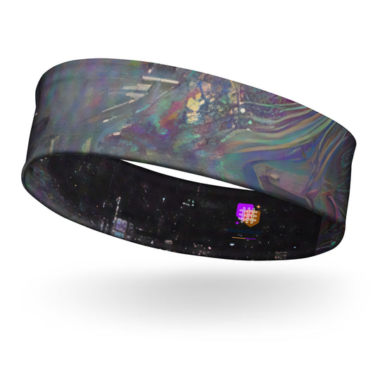 Glitchwear Headband, AI Signature Style AI-Designed 19, main view