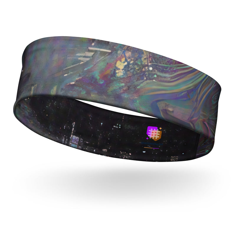 Glitchwear Headband, AI Signature Style AI-Designed 19, main view