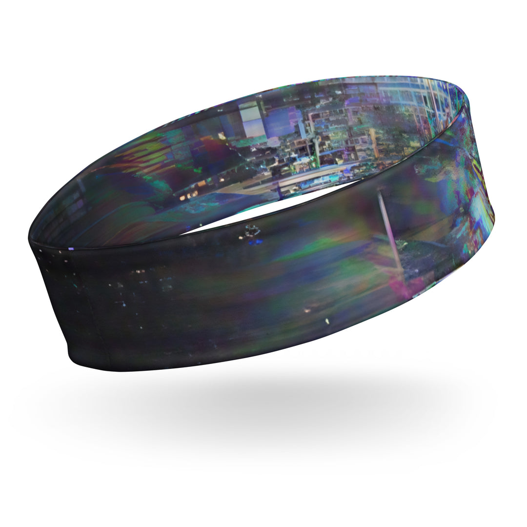 Glitchwear Headband, AI Signature Style AI-Designed 3, view 2
