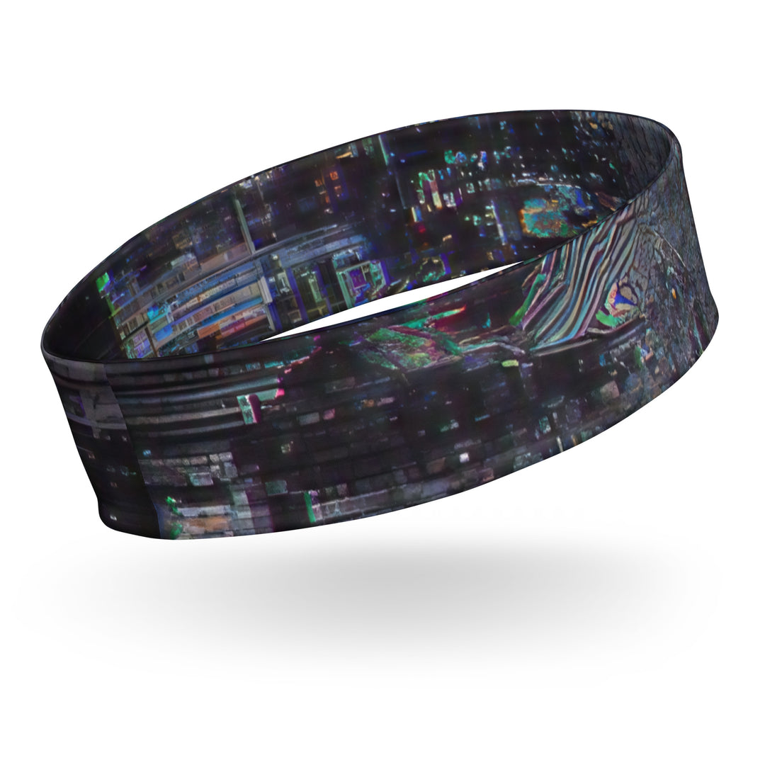 Glitchwear Headband, AI Signature Style AI-Designed 5, view 2