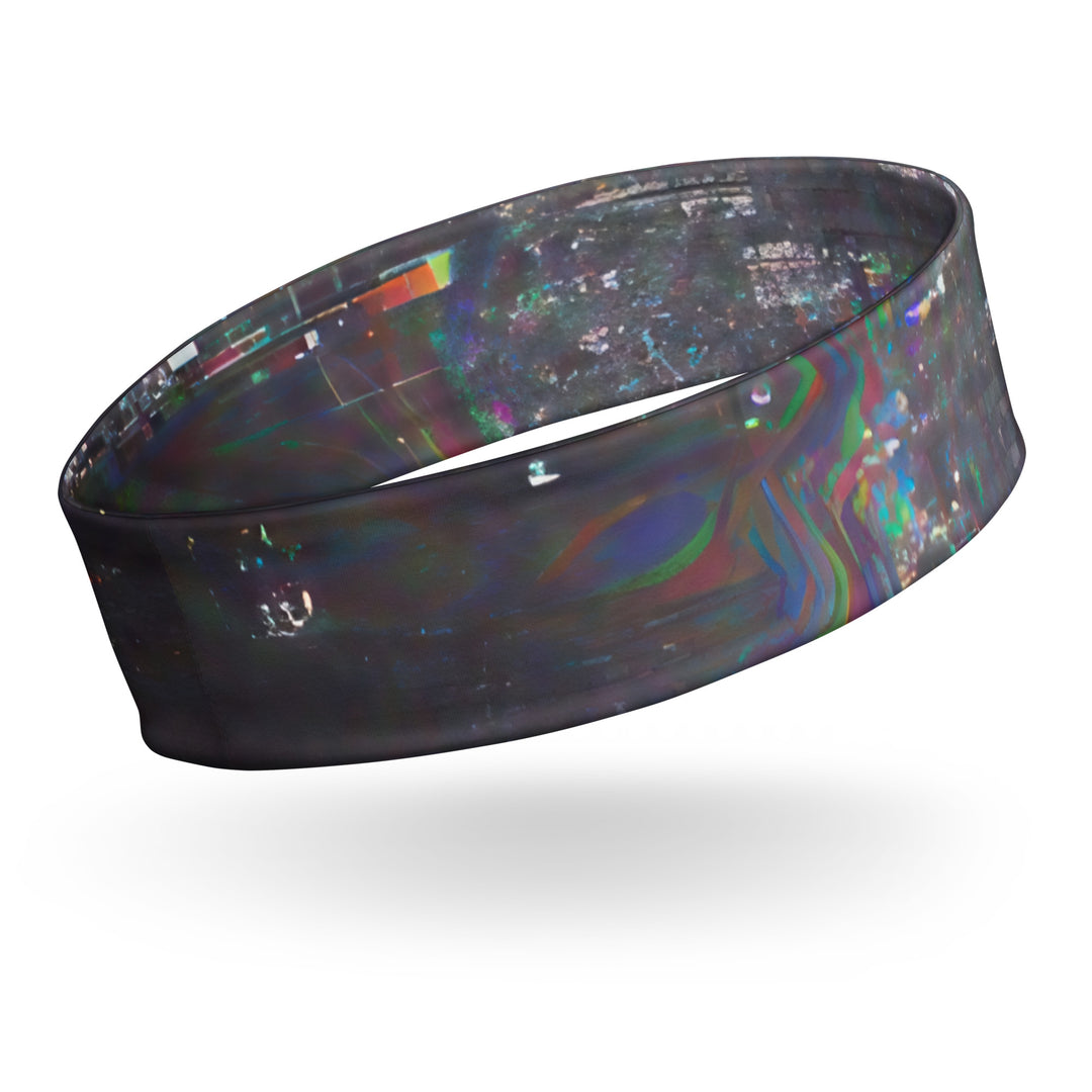 Glitchwear Headband, AI Signature Style AI-Designed 8, view 2