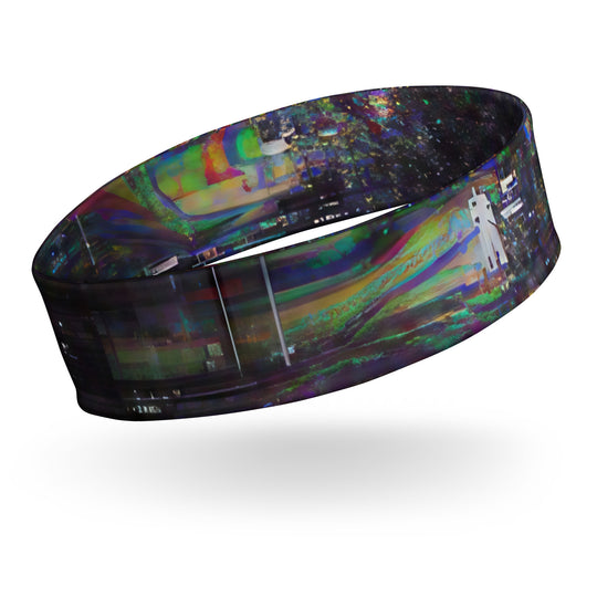 Glitchwear Headband, AI Signature Style AI-Designed 16, view 2