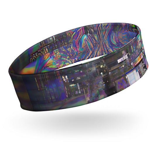 Glitchwear Headband, AI Signature Style AI-Designed 18, view 2