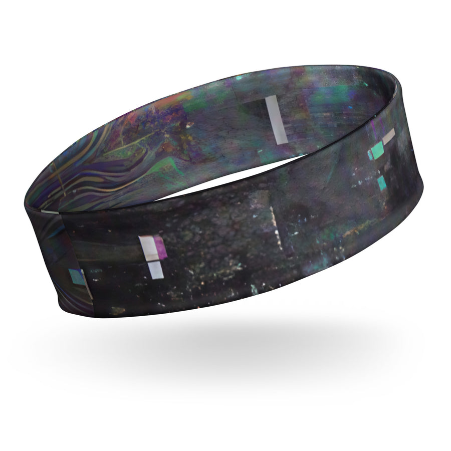 Glitchwear Headband, AI Signature Style AI-Designed 19, view 2
