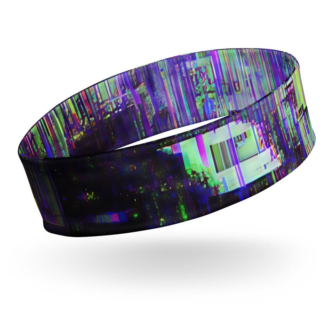 Glitchwear Headband, AI Signature Style AI-Designed 22, view 2