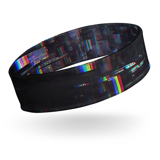 Glitchwear Headband, AI Signature Style AI-Designed 23, view 2
