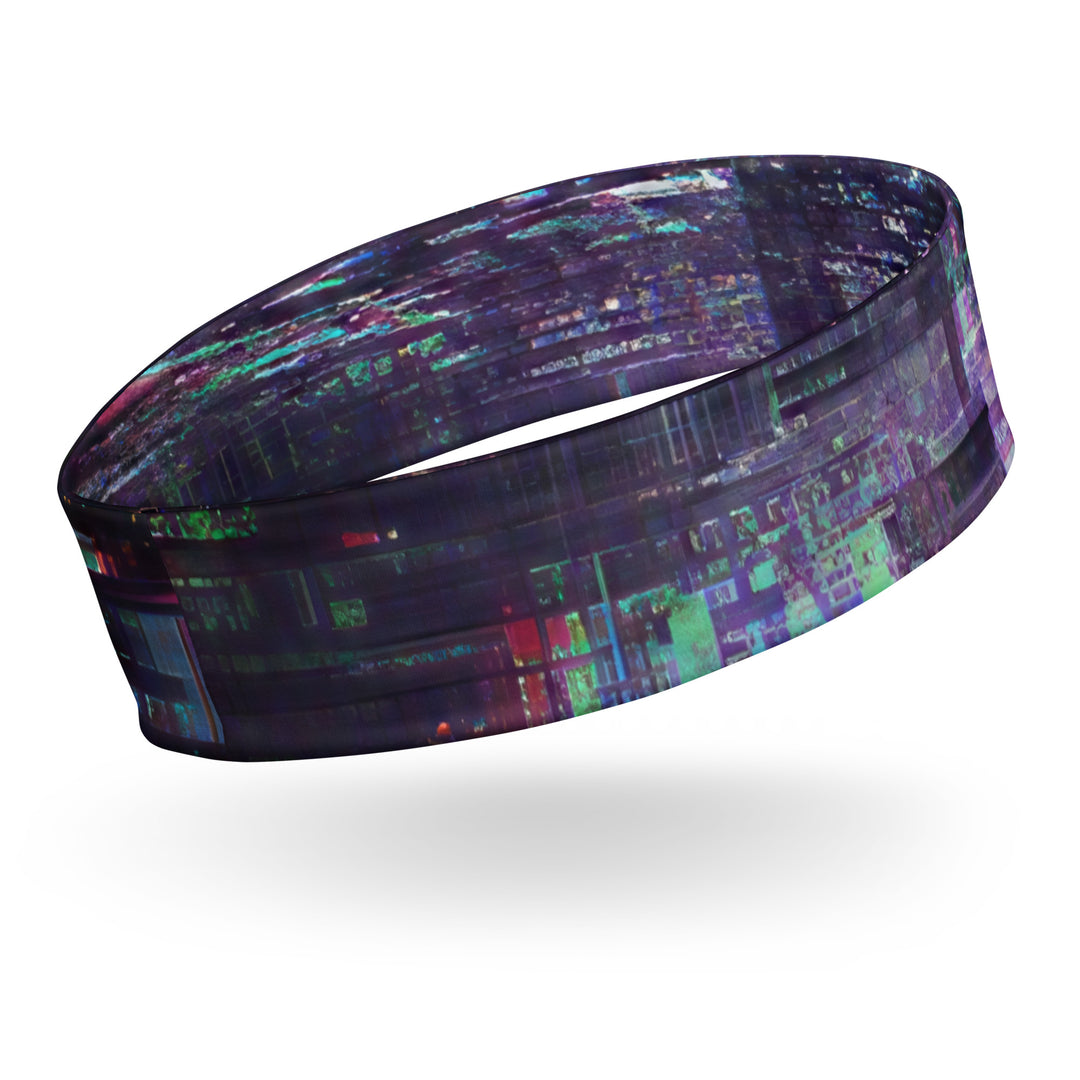 Glitchwear Headband, AI Signature Style AI-Designed 26, view 2