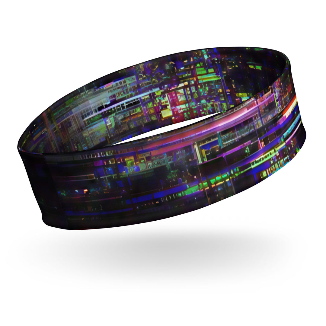 Glitchwear Headband, AI Signature Style AI-Designed 27, view 2