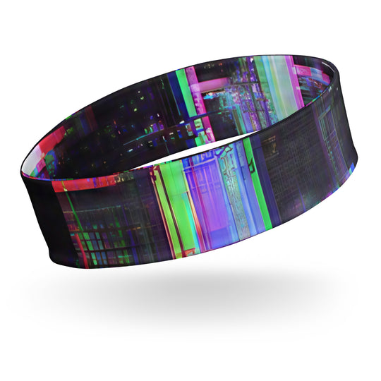 Glitchwear Headband, AI Signature Style AI-Designed 31, view 2