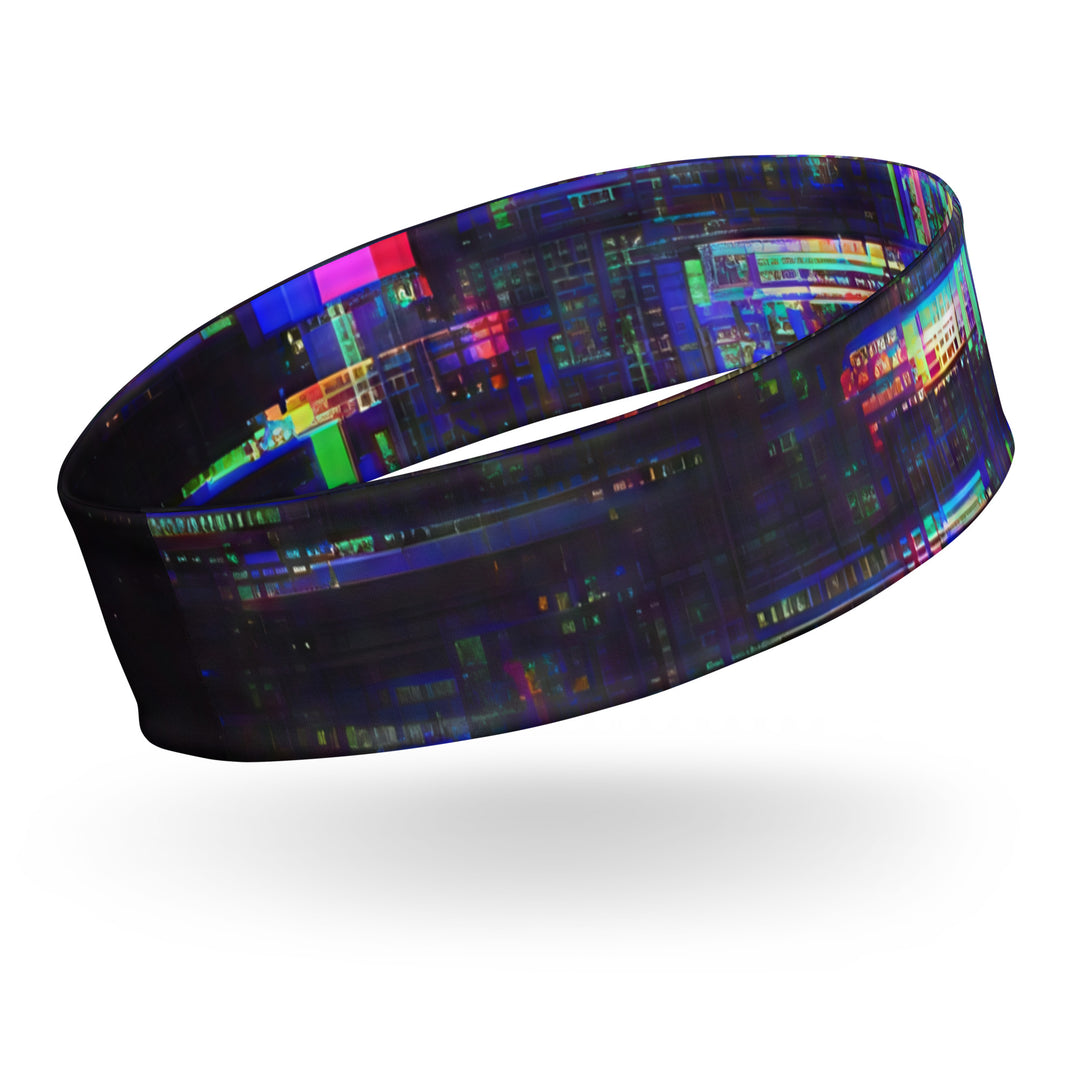 Glitchwear Headband, AI Signature Style AI-Designed 32, view 2