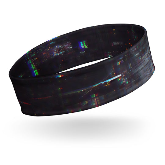 Glitchwear Headband, AI Signature Style AI-Designed 37, view 2
