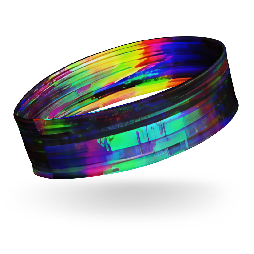 Glitchwear Headband, AI Signature Style AI-Designed 43, view 2