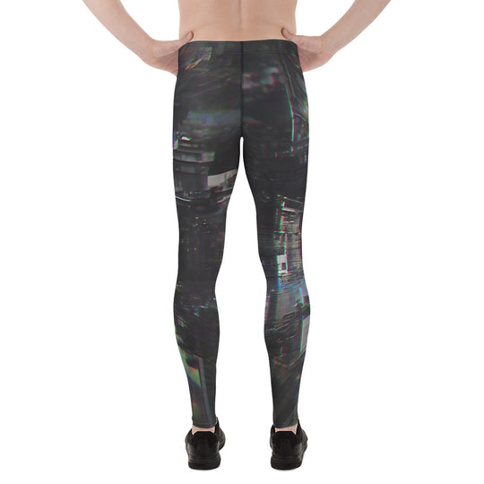 Glitchwear Men's Leggings, Everyday AI-Designed 0, view 6