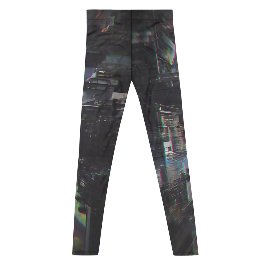 Glitchwear Men's Leggings, Everyday AI-Designed 0, view 2