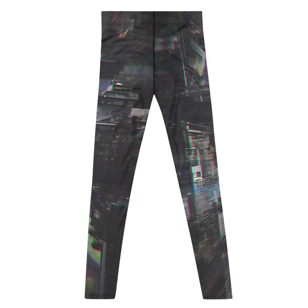 Glitchwear Men's Leggings, Everyday AI-Designed 0, view 2