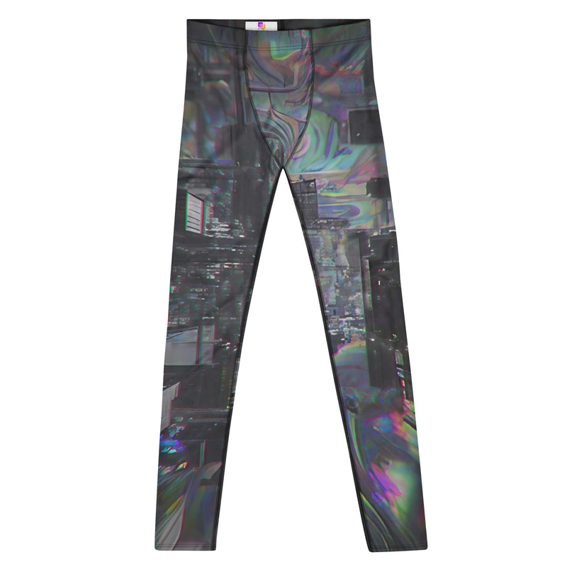 Glitchwear Men's Leggings, Everyday AI-Designed 0, main view