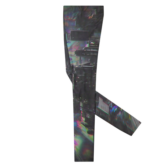 Glitchwear Men's Leggings, Everyday AI-Designed 0, view 3