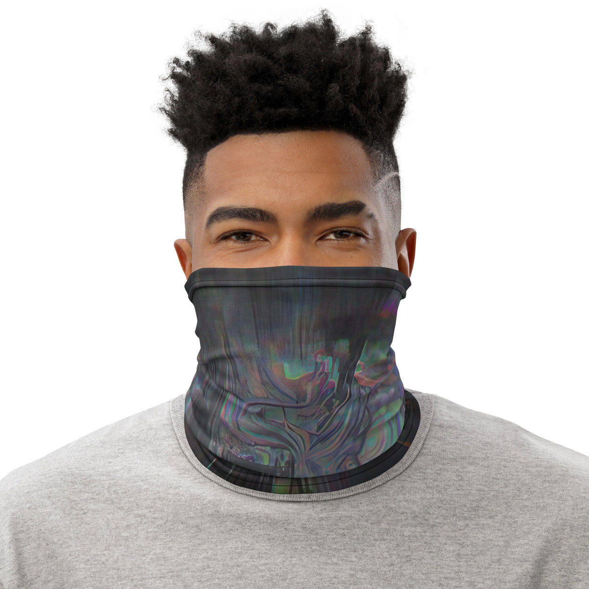 Glitchwear Neck Gaiter | AI Signature Style AI-Designed 36