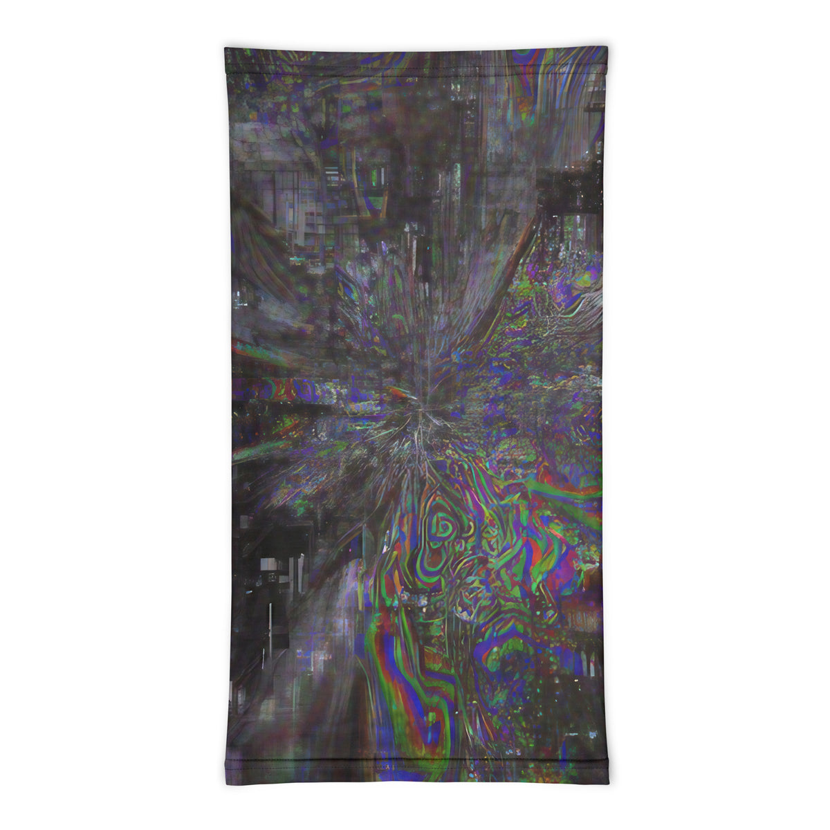 Glitchwear Neck Gaiter | AI Signature Style AI-Designed 51