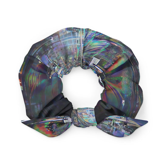 Glitchwear Scrunchie, AI Signature Style AI-Designed 3, main view