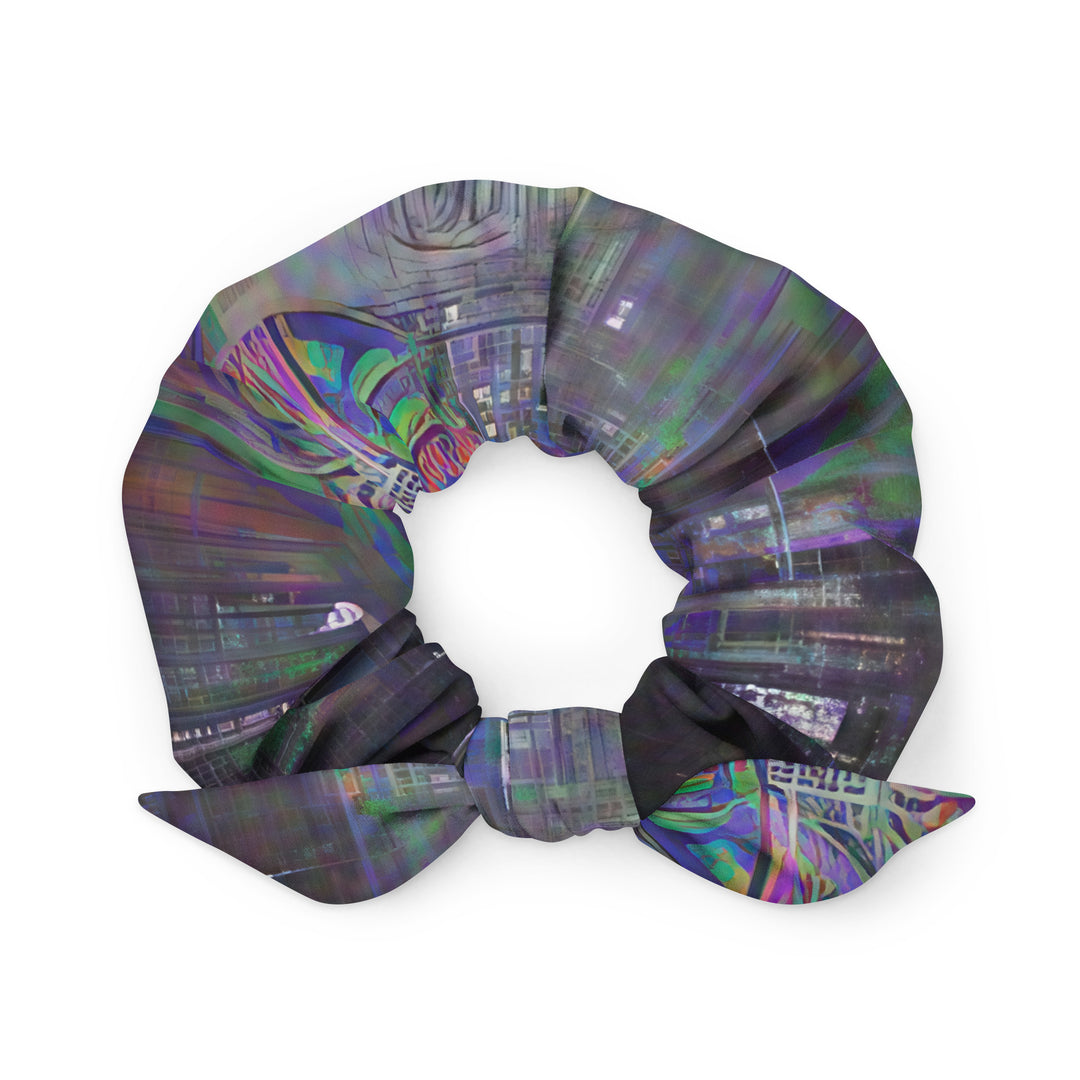 Glitchwear Scrunchie, AI Signature Style AI-Designed 4, main view