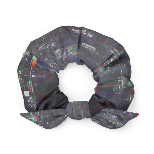 Glitchwear Scrunchie, AI Signature Style AI-Designed 8, main view
