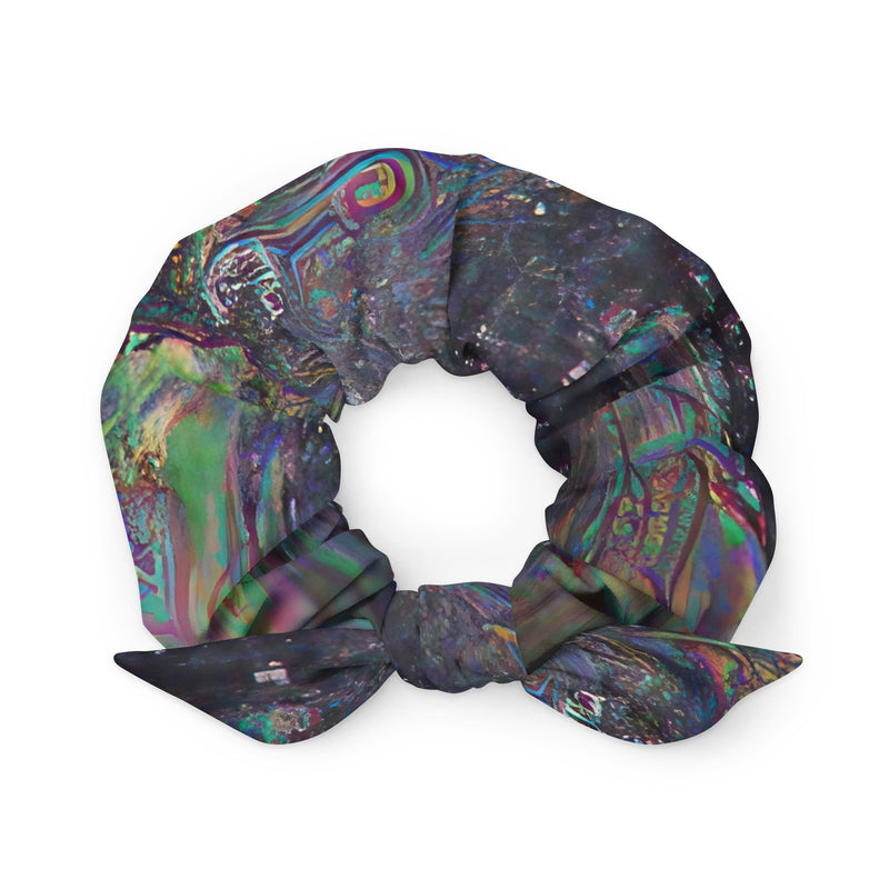 Glitchwear Scrunchie, AI Signature Style AI-Designed 9, main view