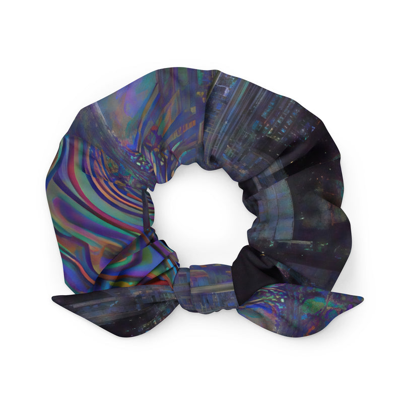 Glitchwear Scrunchie, AI Signature Style AI-Designed 10, main view