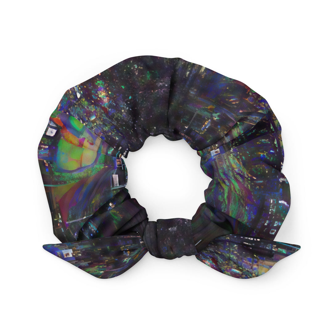 Glitchwear Scrunchie, AI Signature Style AI-Designed 16, main view