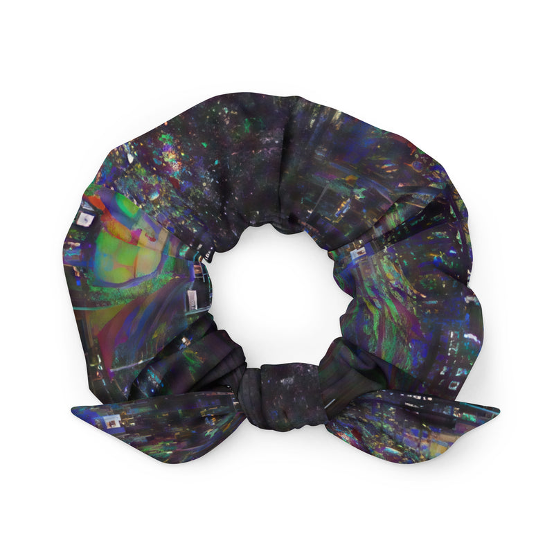 Glitchwear Scrunchie, AI Signature Style AI-Designed 16, main view