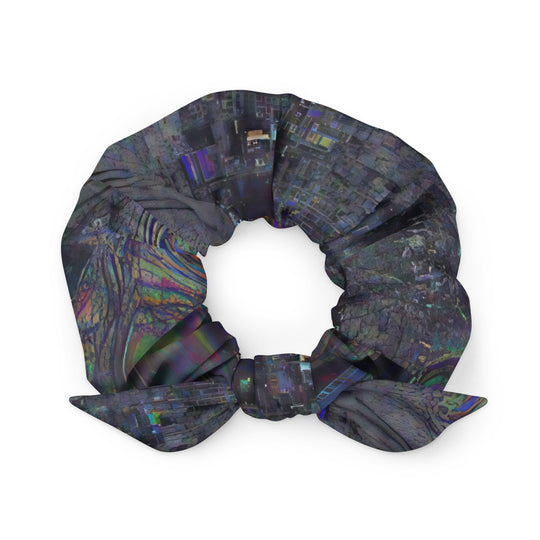 Glitchwear Scrunchie, AI Signature Style AI-Designed 20, main view