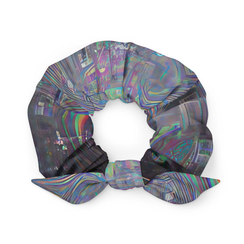 Glitchwear Scrunchie, AI Signature Style AI-Designed 21, main view