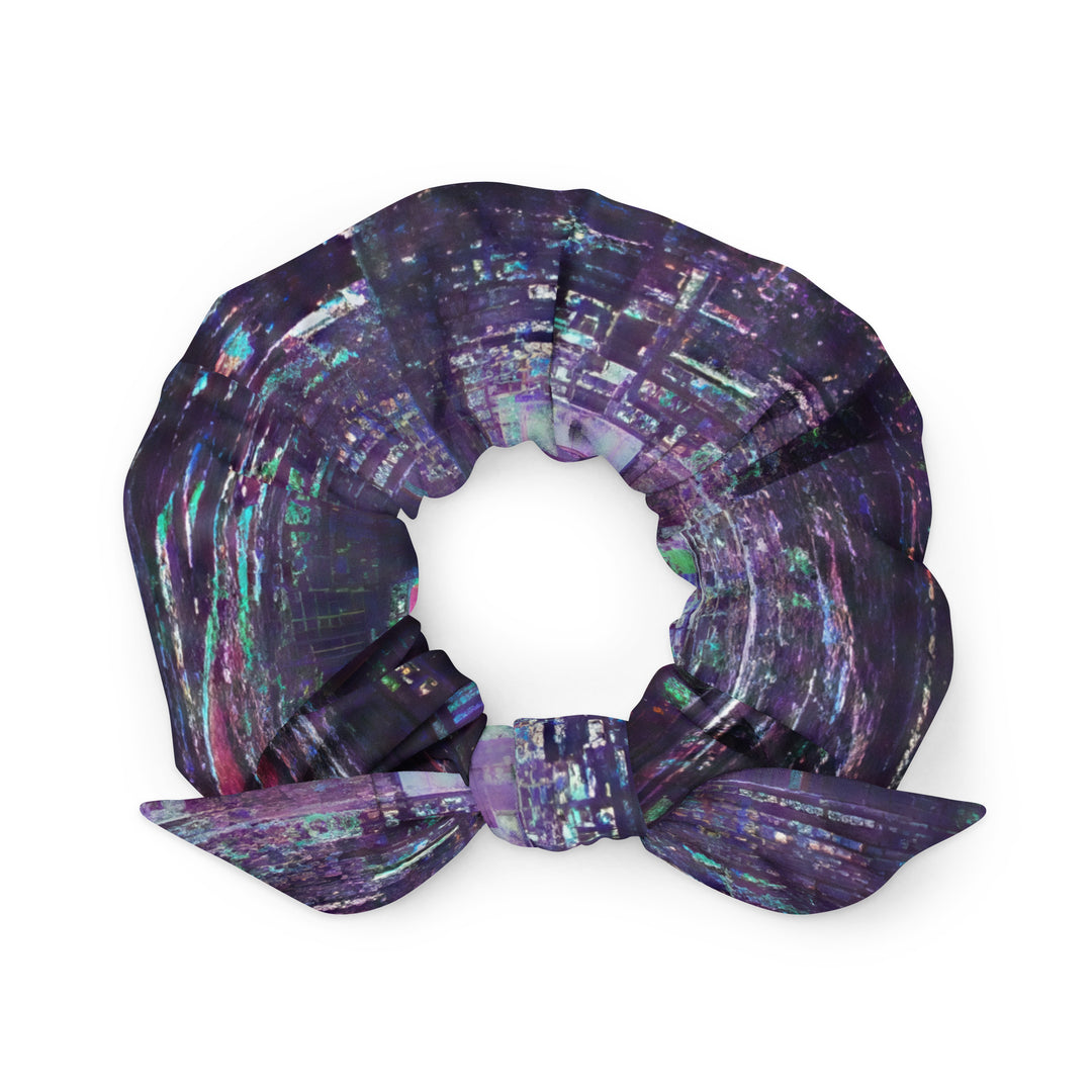 Glitchwear Scrunchie, AI Signature Style AI-Designed 26, main view